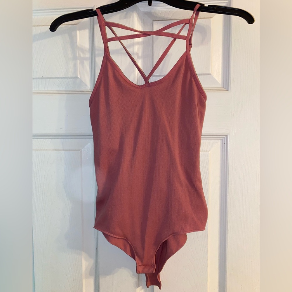 Medium pink bodysuit